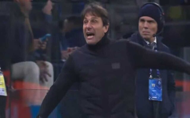 Il Napoli riprende due volte l'Inter: 2-2, espulso Conte