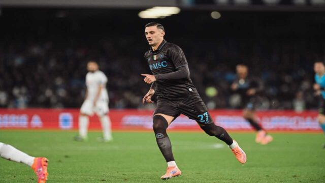 Lorenzo Lucca, attaccante del Napoli